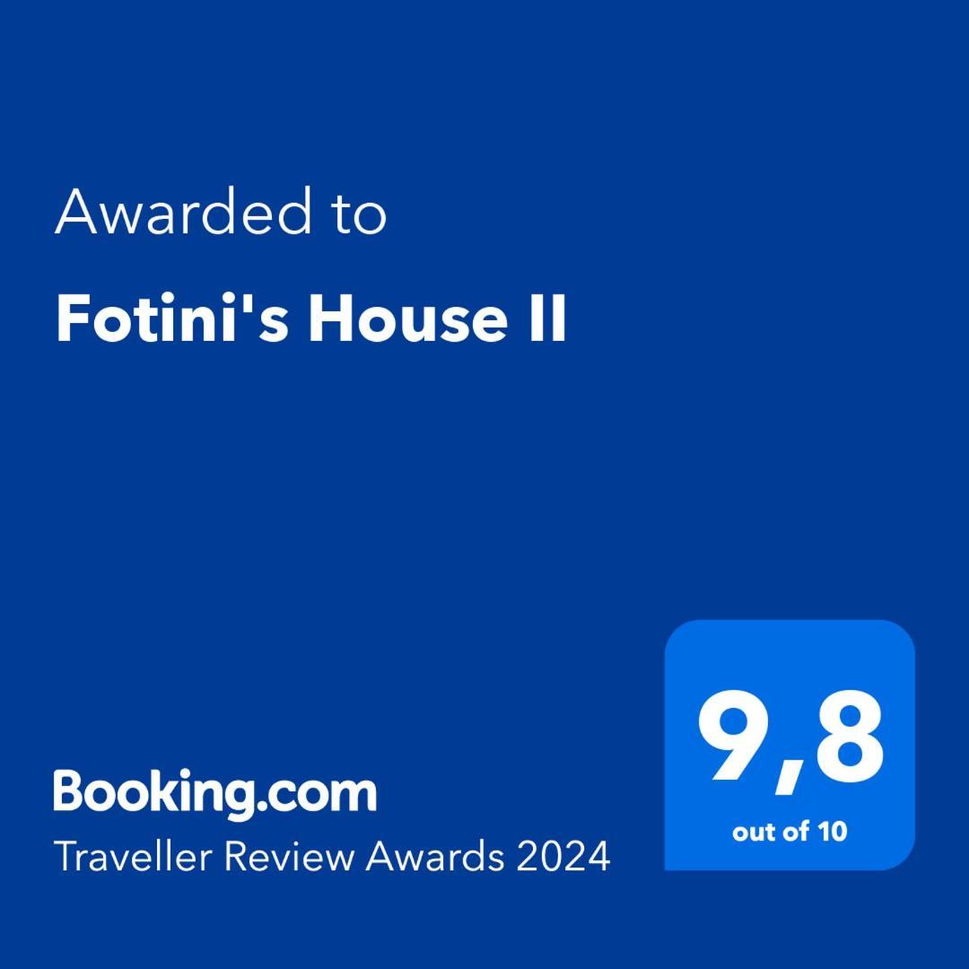Fotini'S House II Apartman Ligurió Kültér fotó